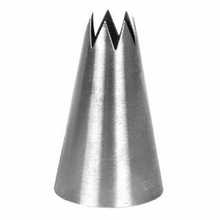 Насадка для кондитерского мешка Звезда d 4 мм, металл, P.L. Proff Cuisine