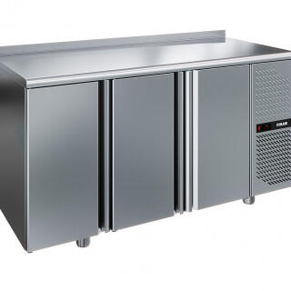 Стол холодильный POLAIR TM3-G с бортом